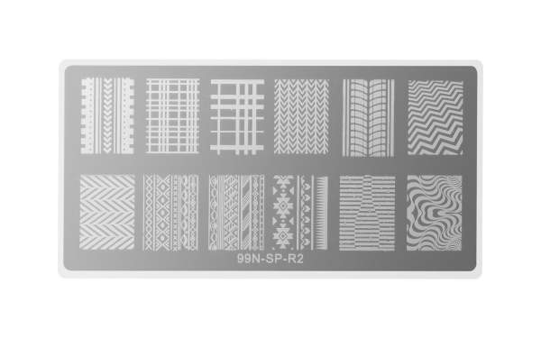 Stamping Plate Rectangle - Highway