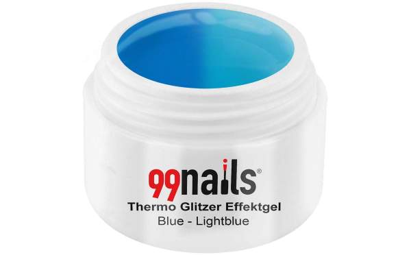 Thermo Effektgel - Blue-Lightblue 5ml