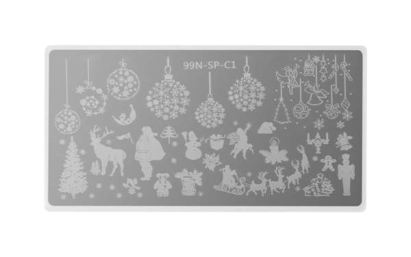 Stamping Plate Special - White Christmas
