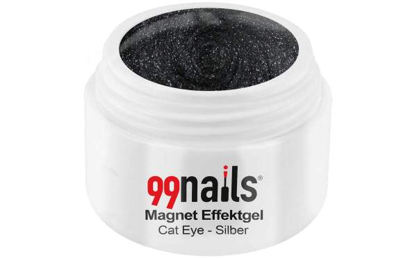 Magnet Effektgel - Cat-Eye - Silber 5ml