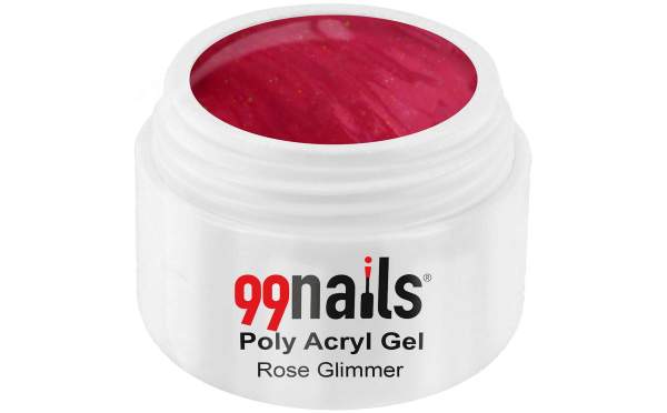 Poly Acryl Gel - Rose Glimmer 15ml