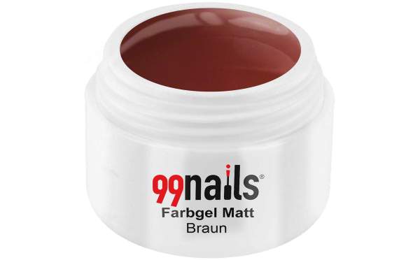 Farbgel Matt - Braun 5ml
