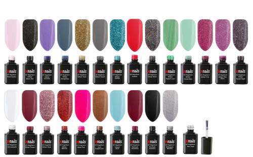 Uv Nagellack 25 Er Set Glitzerl Gunstig Online Kaufen