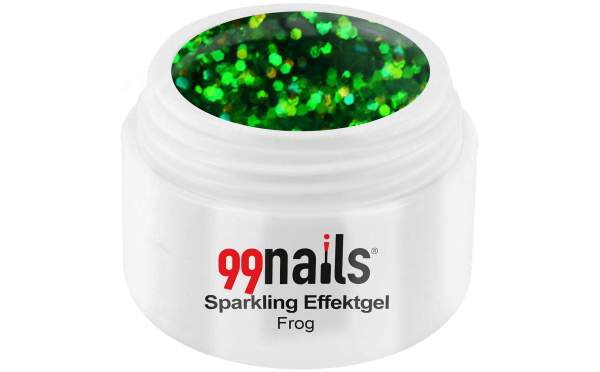Sparkling Effektgel - Frog 5ml