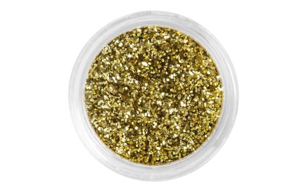 Nailart Glitterpuder Light Gold